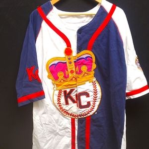kc negro leagues baseball museum jersey #35 size L